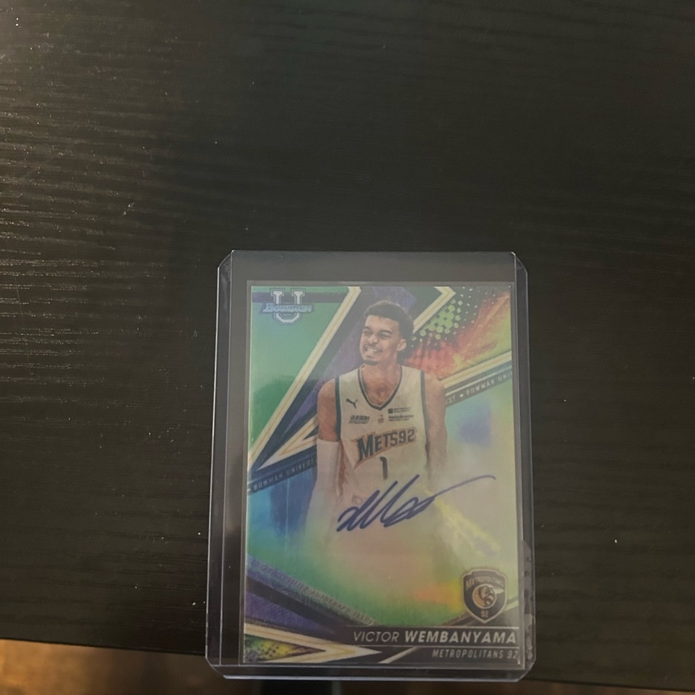 Wemby card